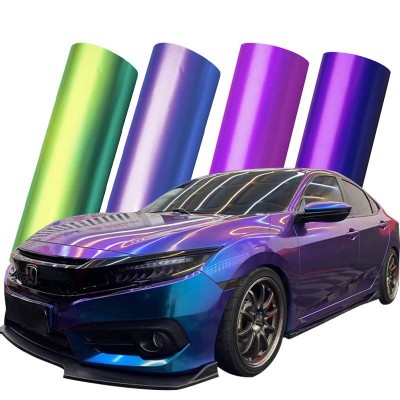 Impeccable Quality Crystal Mixed Color Car Paint Vinyl Film Roll